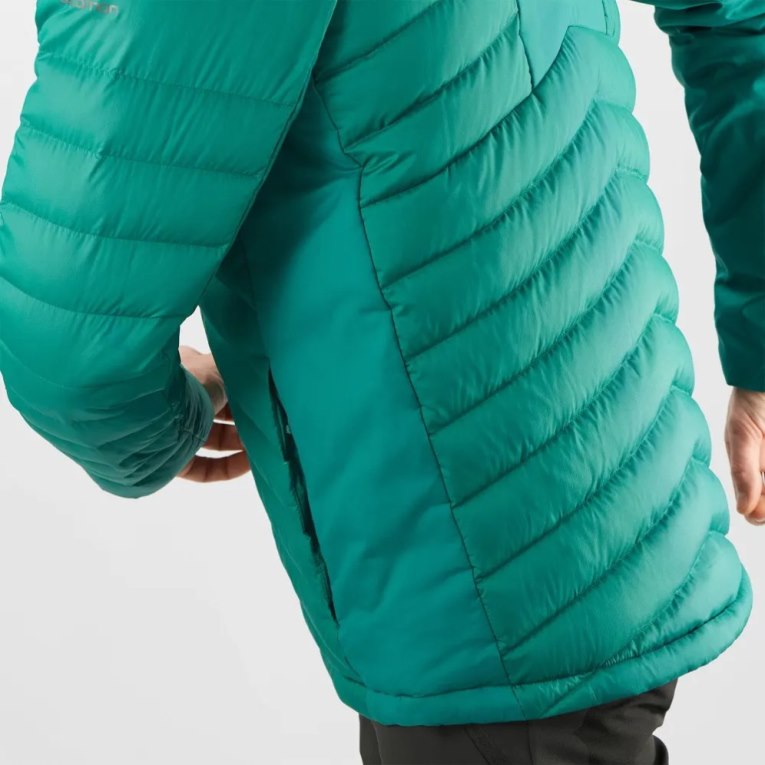 Green Salomon Essential Xwarm Down Men's Insulated Jackets | IE JN8427